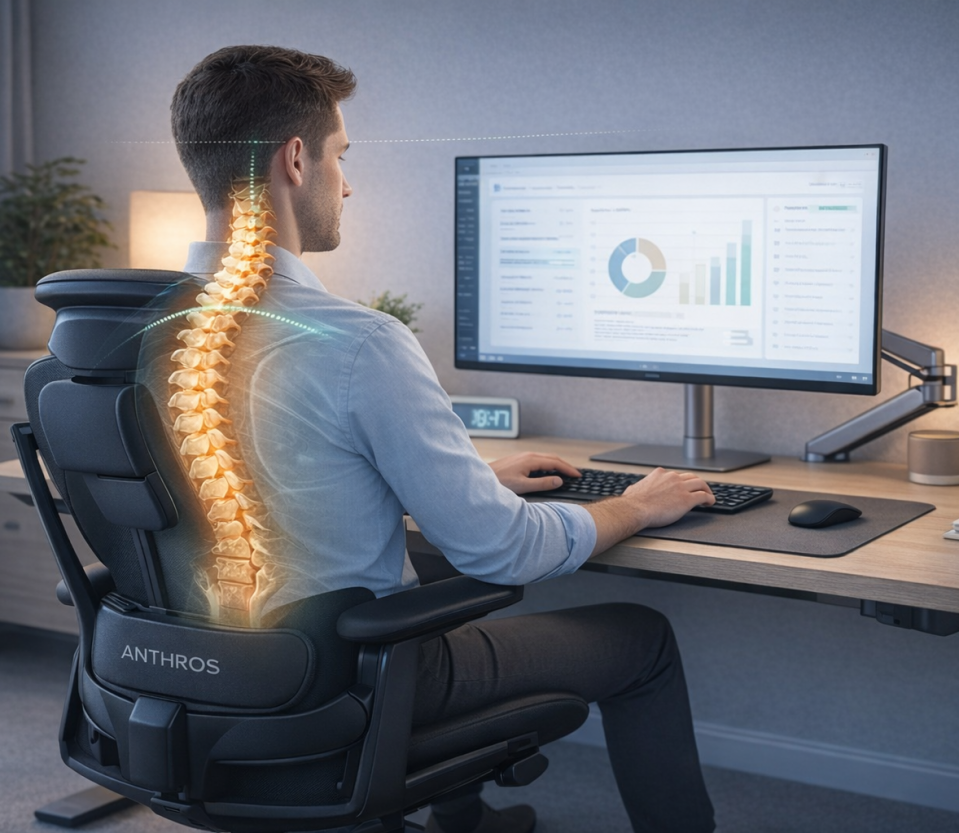Office Ergonomics and Cervical Alignment for Desk Workers