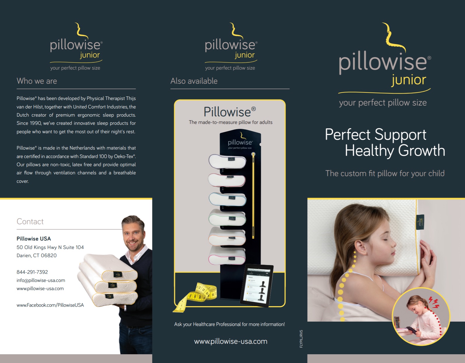 Brochures Pillowise Junior (25 pack) Pillowise USA